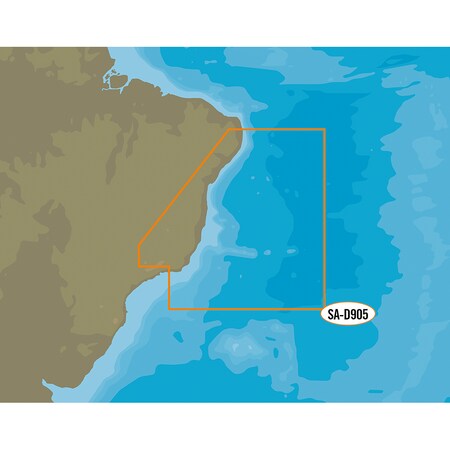 C-Map 4D SA-D905 Recife to Rio De Janiero SA-D905